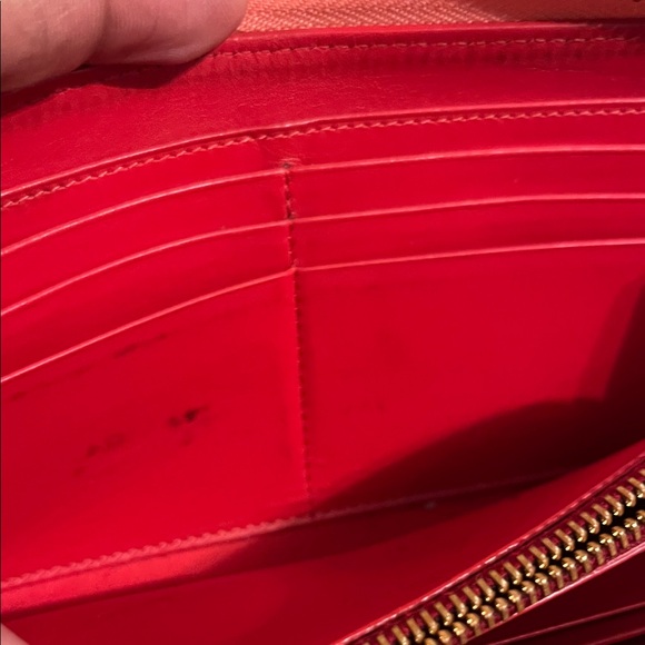 Christian Louboutin Pink Studded Wallet - Picture 13 of 14